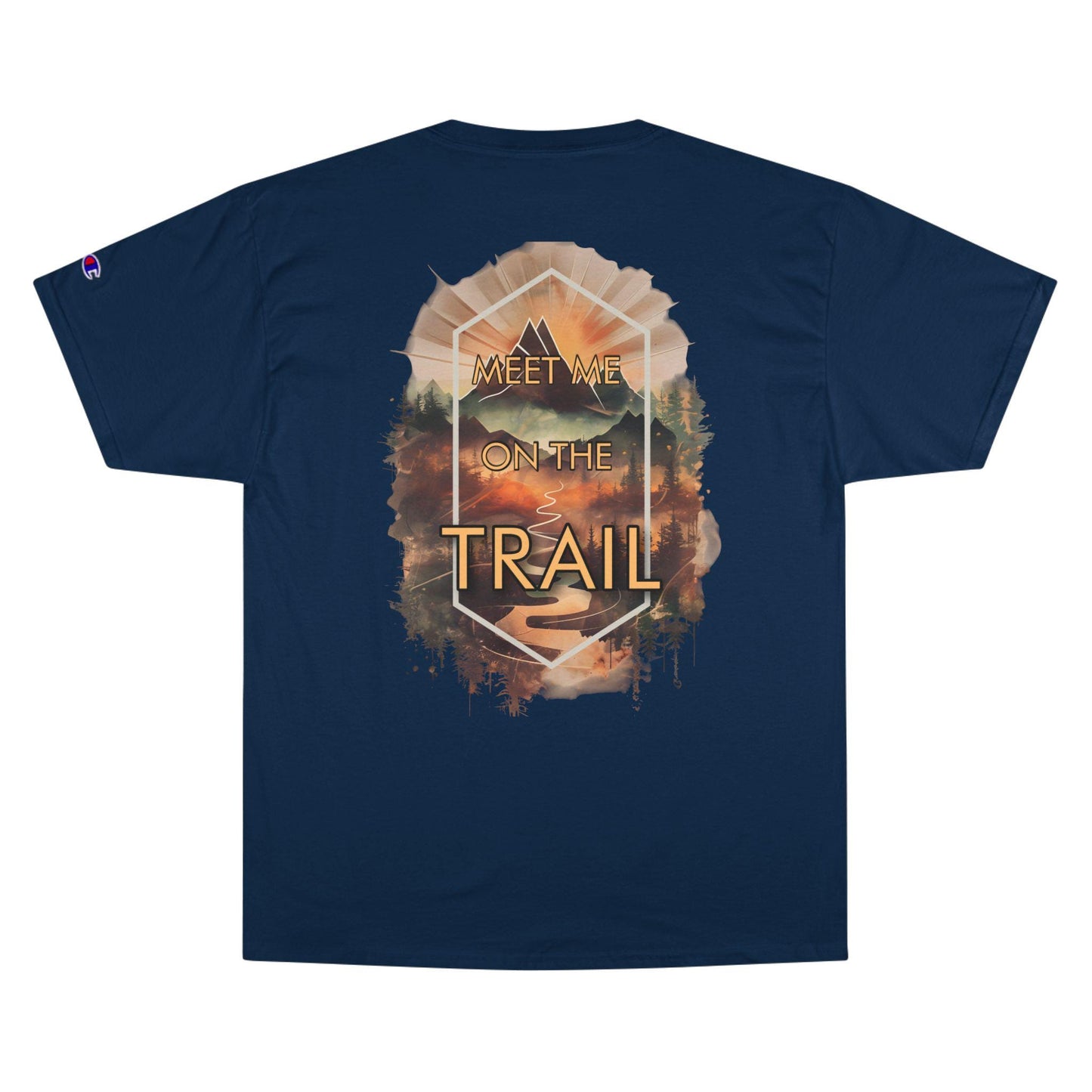 Mountain Adventure T-Shirt, Hiking Tee, Wanderlust Shirt, Forest Trails Top, Outdoor Nature Clothing