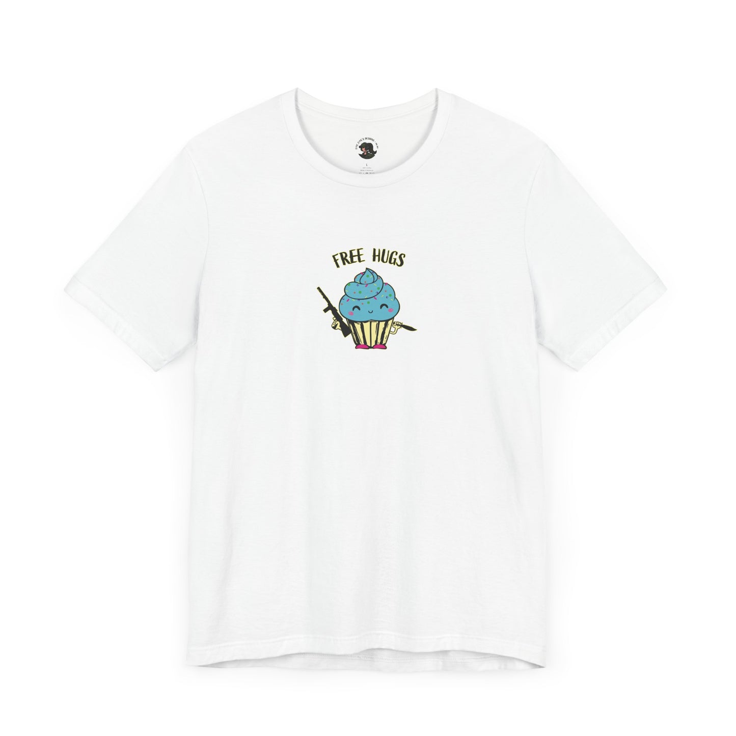 Cute Free Hugs Tee for Everyday Comfort
