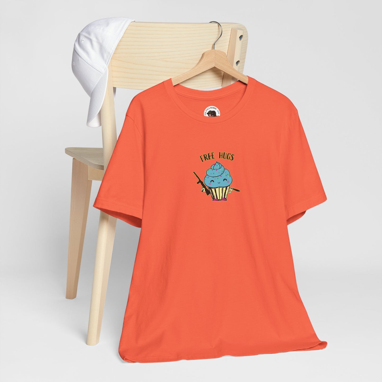 Cute Free Hugs Tee for Everyday Comfort