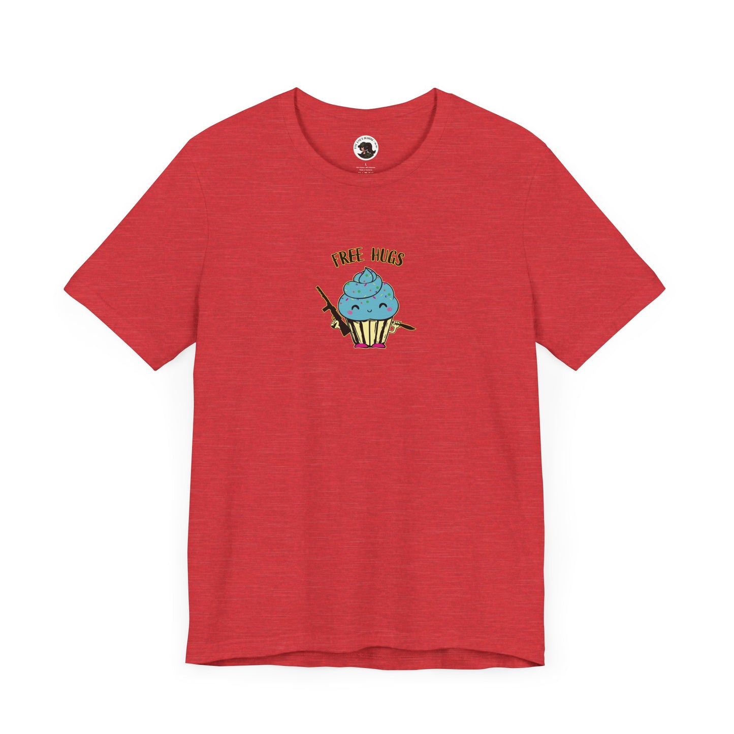 Cute Free Hugs Tee for Everyday Comfort