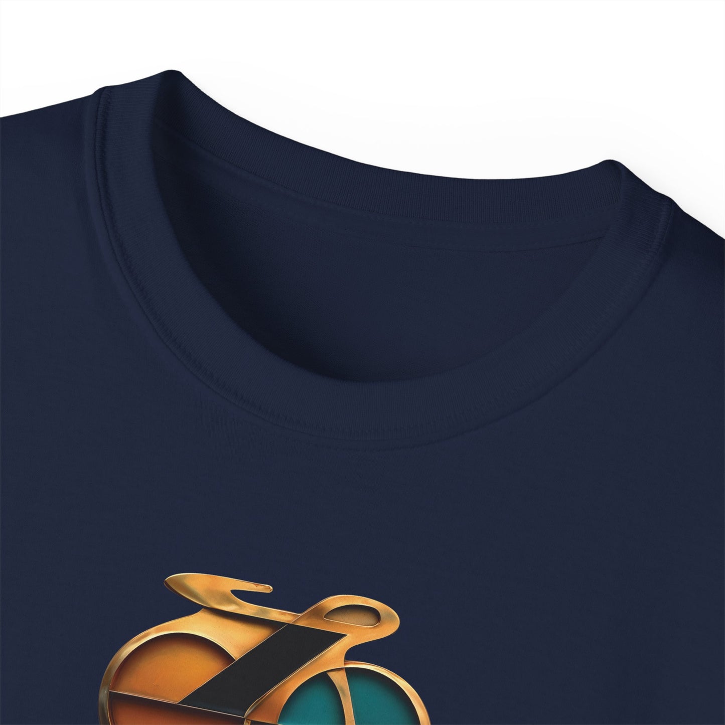 Retro Bike Enamel Pin Tee, Bicycle Enthusiast Shirt, Ride Cycling T-Shirt, Unisex Cotton Top, Retro Vibes Shirt