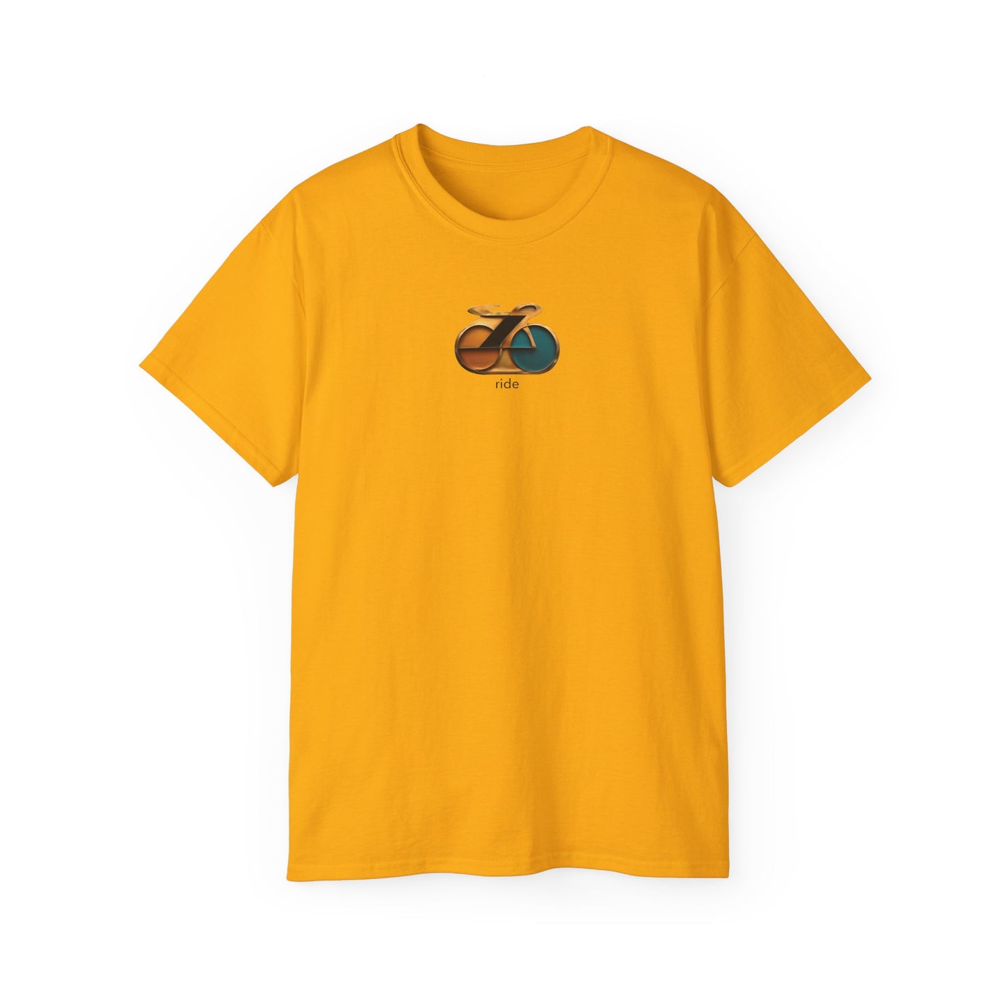 Retro Bike Enamel Pin Tee, Bicycle Enthusiast Shirt, Ride Cycling T-Shirt, Unisex Cotton Top, Retro Vibes Shirt