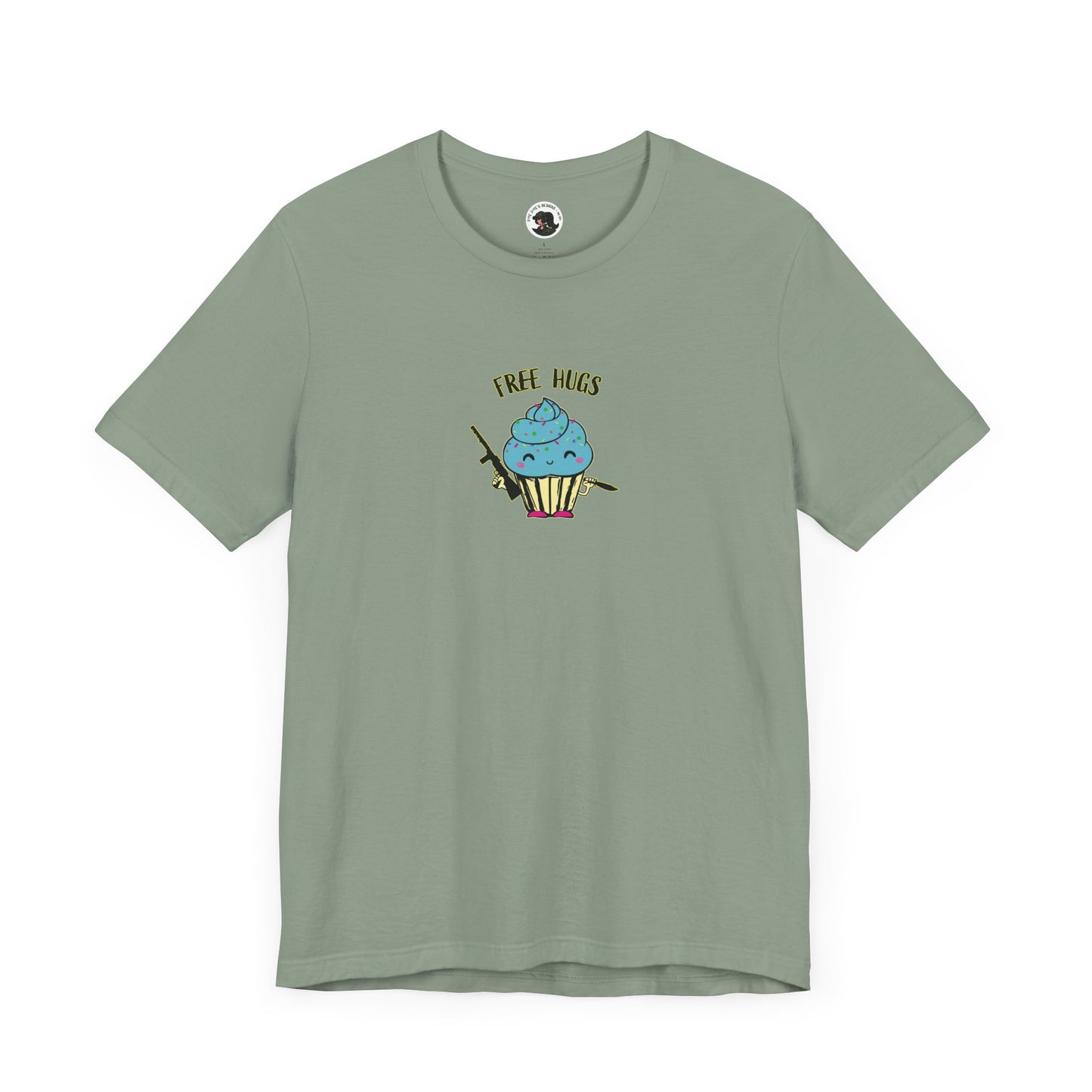 Cute Free Hugs Tee for Everyday Comfort