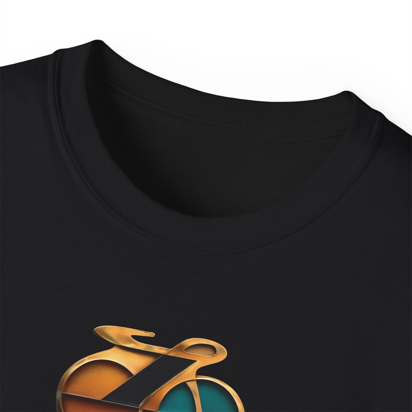 Retro Bike Enamel Pin Tee, Bicycle Enthusiast Shirt, Ride Cycling T-Shirt, Unisex Cotton Top, Retro Vibes Shirt