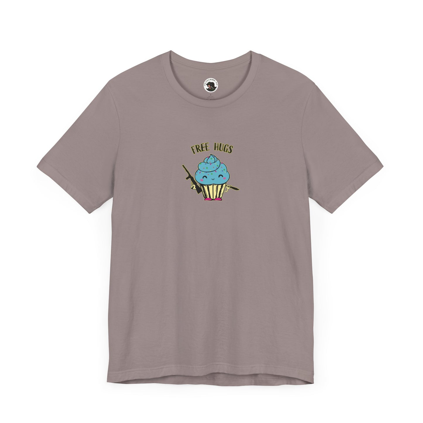 Cute Free Hugs Tee for Everyday Comfort