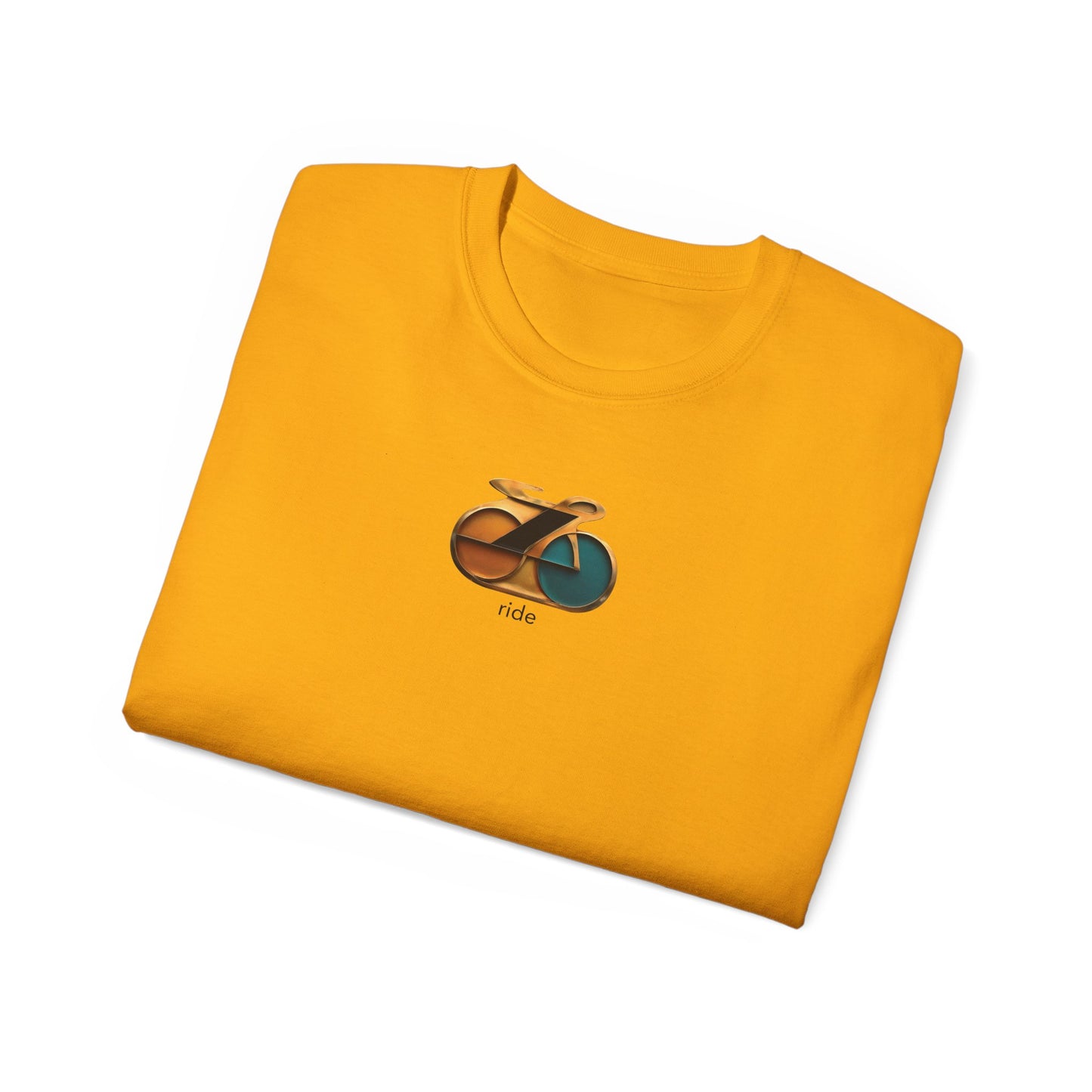 Retro Bike Enamel Pin Tee, Bicycle Enthusiast Shirt, Ride Cycling T-Shirt, Unisex Cotton Top, Retro Vibes Shirt