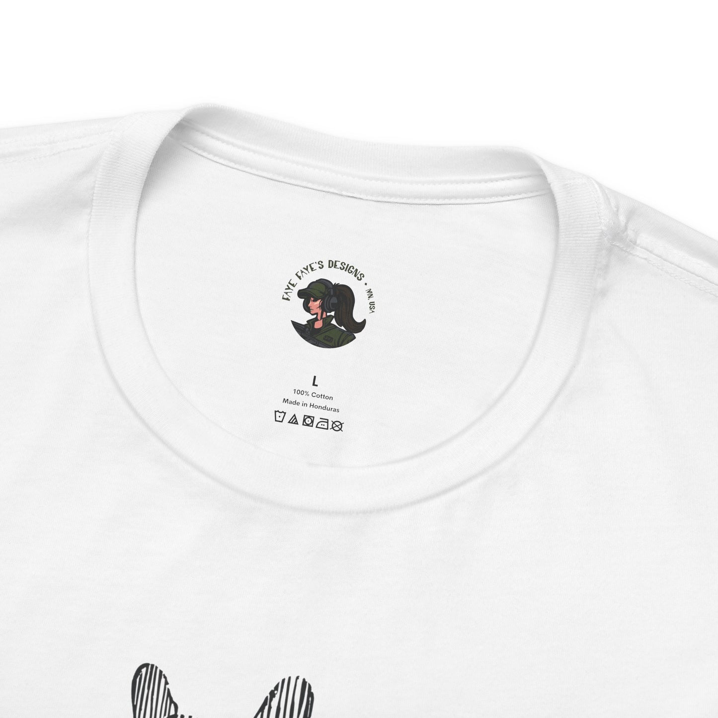 Cute French Bulldog Graphic Tee - Unisex Jersey Short Sleeve Shirt