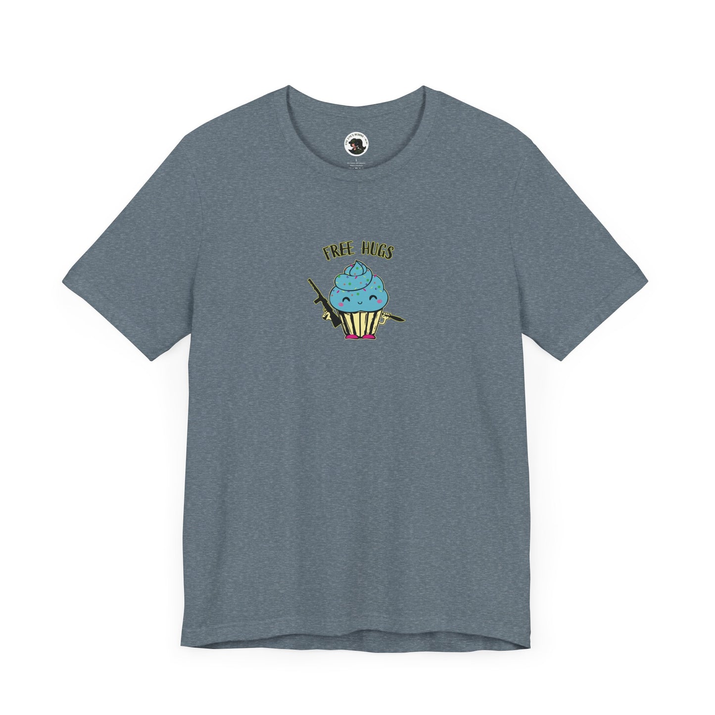 Cute Free Hugs Tee for Everyday Comfort