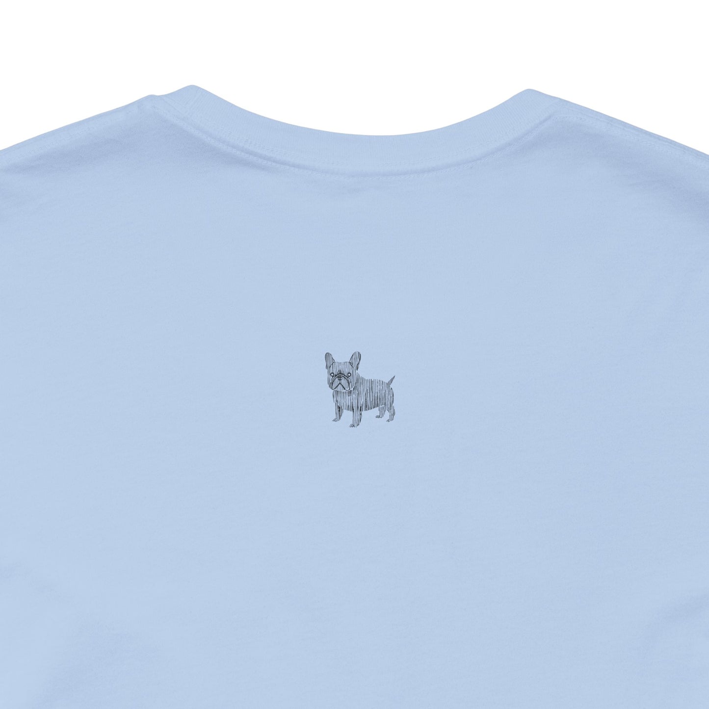 Cute French Bulldog Graphic Tee - Unisex Jersey Short Sleeve Shirt