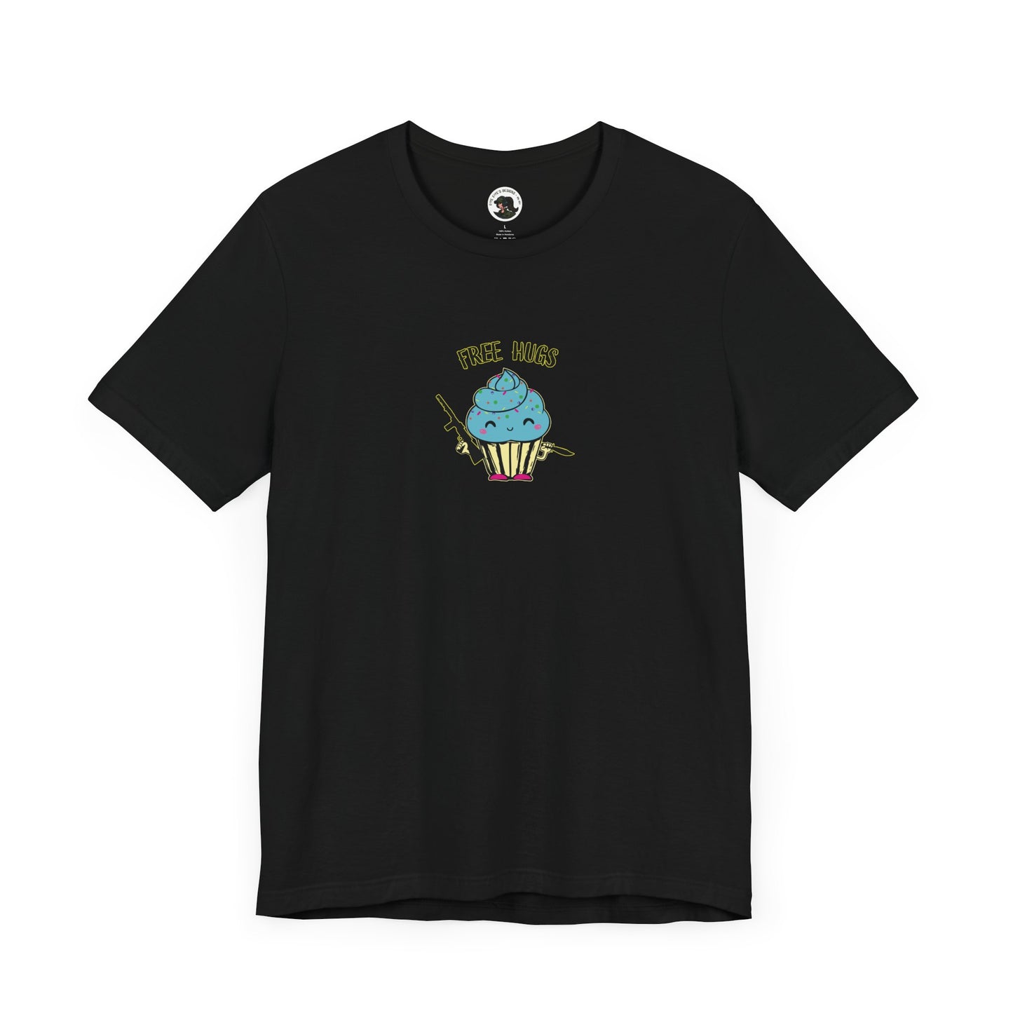 Cute Free Hugs Tee for Everyday Comfort