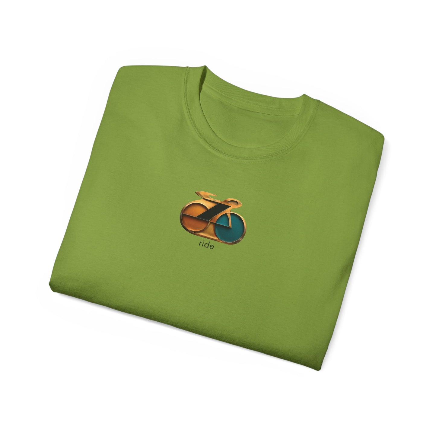 Retro Bike Enamel Pin Tee, Bicycle Enthusiast Shirt, Ride Cycling T-Shirt, Unisex Cotton Top, Retro Vibes Shirt