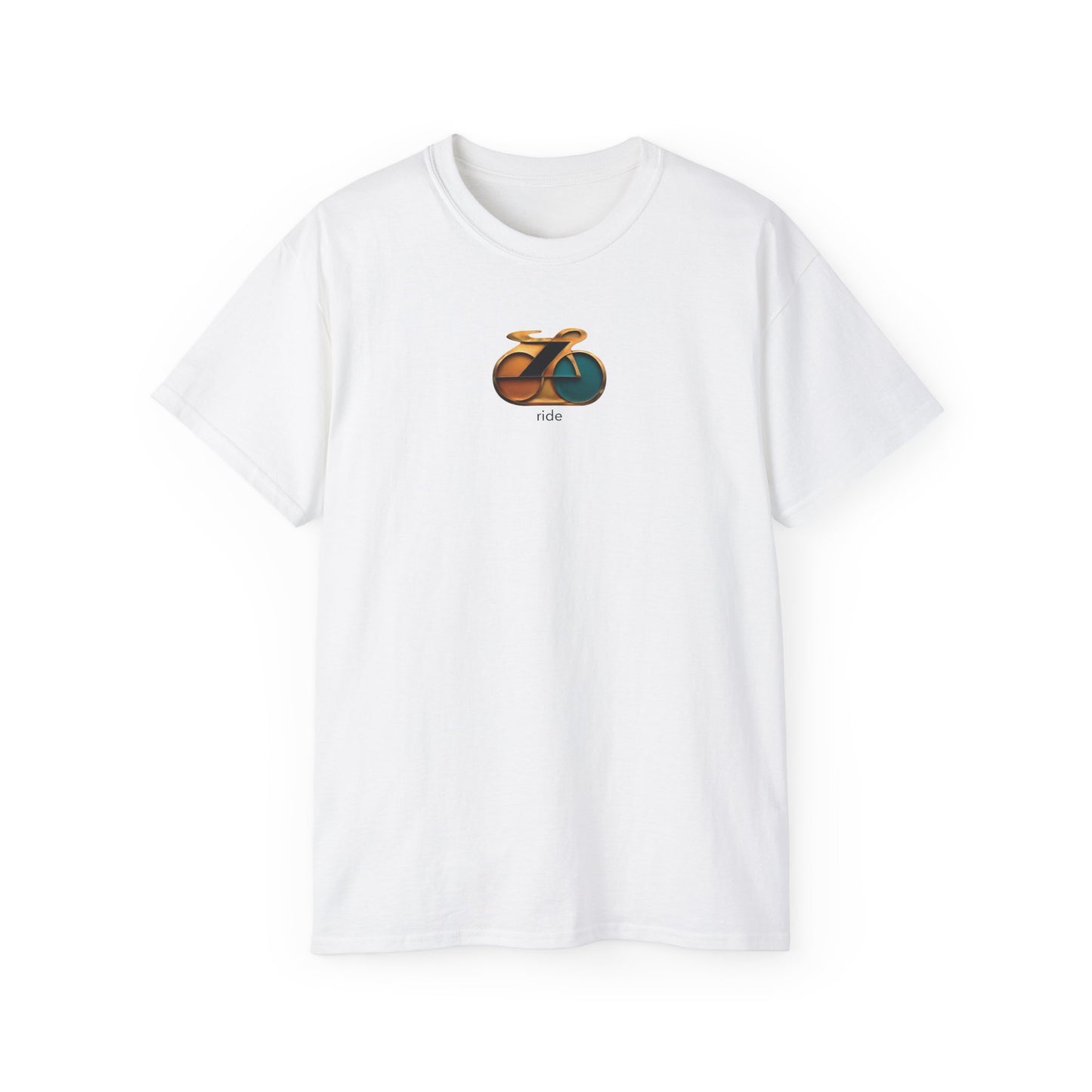 Retro Bike Enamel Pin Tee, Bicycle Enthusiast Shirt, Ride Cycling T-Shirt, Unisex Cotton Top, Retro Vibes Shirt