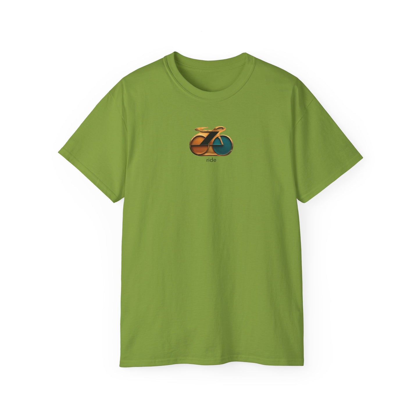 Retro Bike Enamel Pin Tee, Bicycle Enthusiast Shirt, Ride Cycling T-Shirt, Unisex Cotton Top, Retro Vibes Shirt
