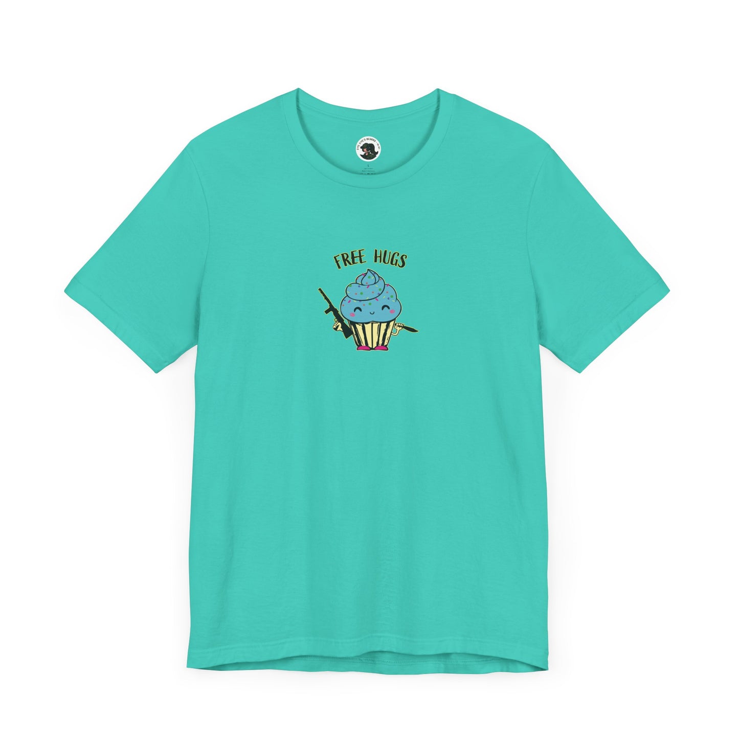 Cute Free Hugs Tee for Everyday Comfort