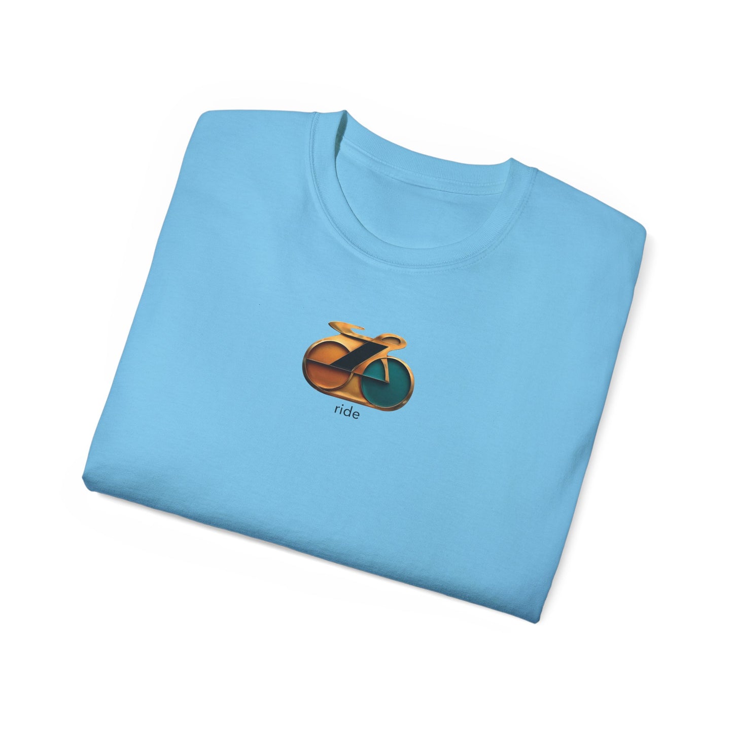 Retro Bike Enamel Pin Tee, Bicycle Enthusiast Shirt, Ride Cycling T-Shirt, Unisex Cotton Top, Retro Vibes Shirt