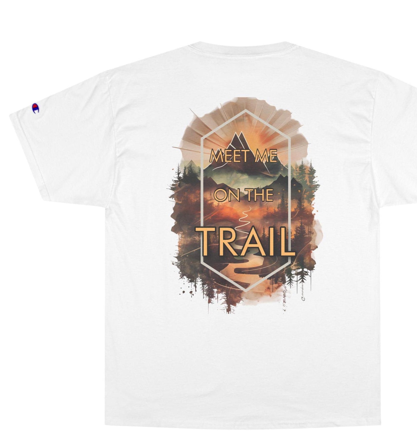 Mountain Adventure T-Shirt, Hiking Tee, Wanderlust Shirt, Forest Trails Top, Outdoor Nature Clothing