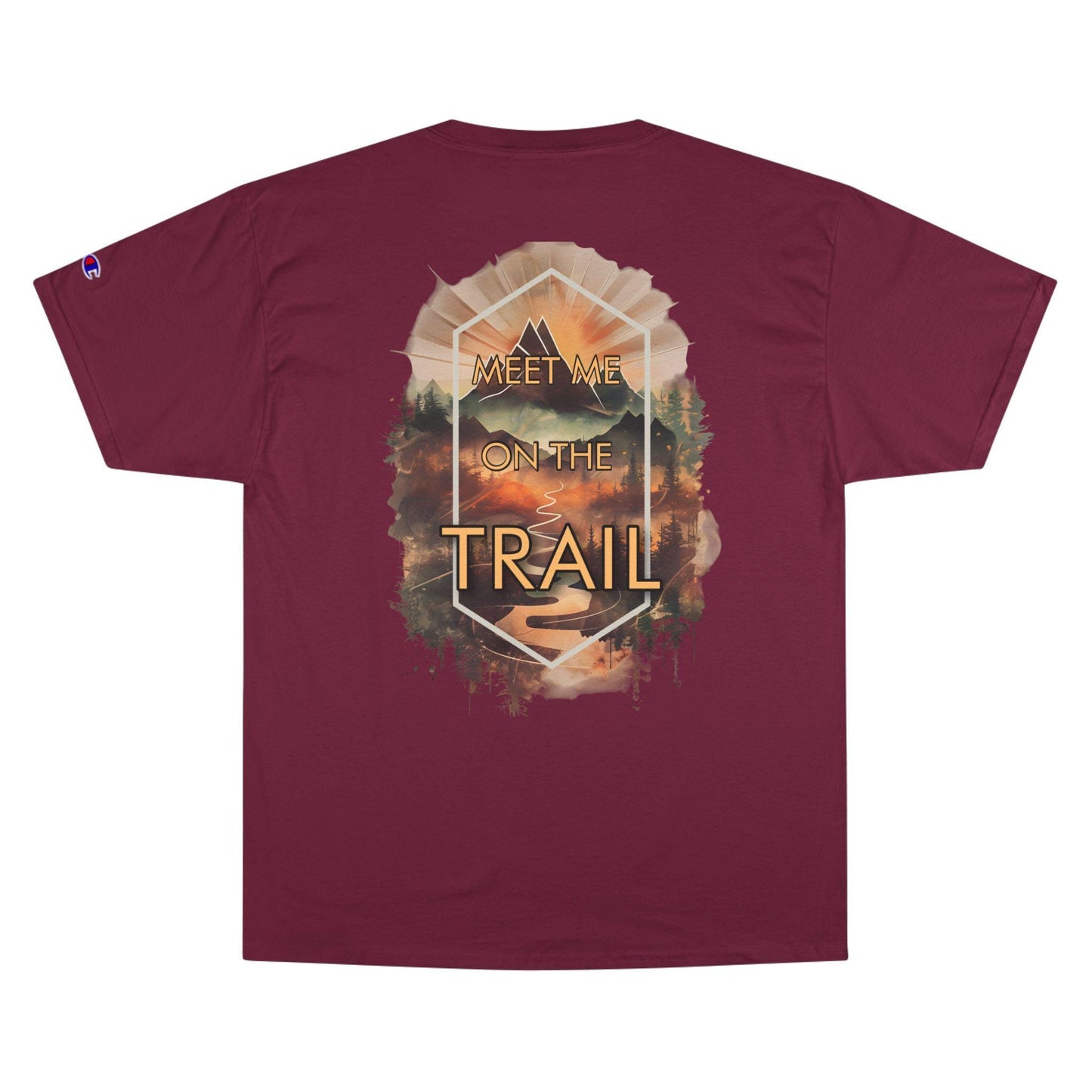 Mountain Adventure T-Shirt, Hiking Tee, Wanderlust Shirt, Forest Trails Top, Outdoor Nature Clothing