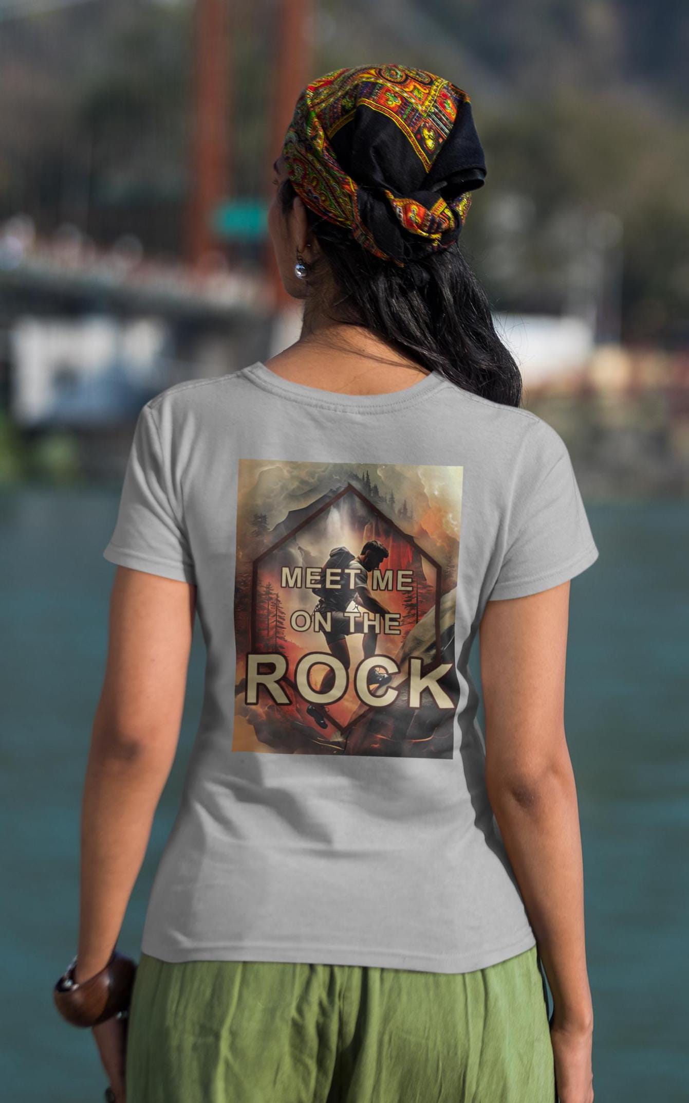 Rock Climbers Paradise Champion T-Shirt, Meet Me on the Rock, Climbing Tee, Outdoor Adventure Shirt, Mountain Climber Gift