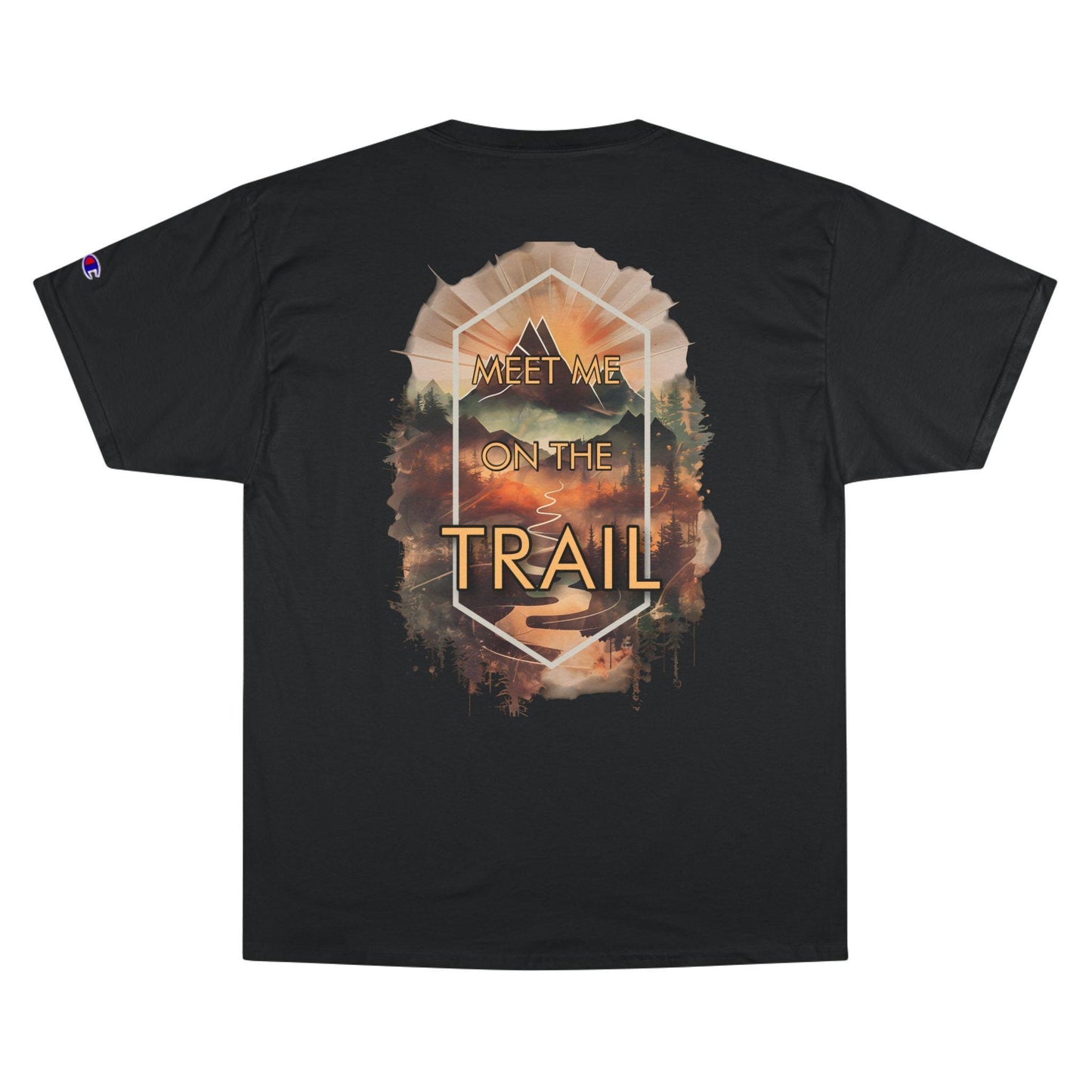 Mountain Adventure T-Shirt, Hiking Tee, Wanderlust Shirt, Forest Trails Top, Outdoor Nature Clothing