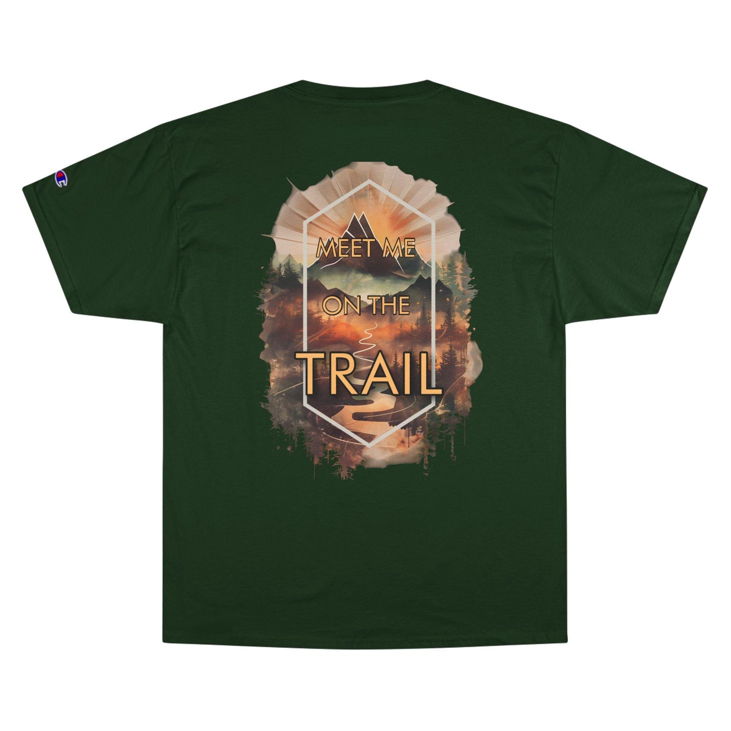 Mountain Adventure T-Shirt, Hiking Tee, Wanderlust Shirt, Forest Trails Top, Outdoor Nature Clothing