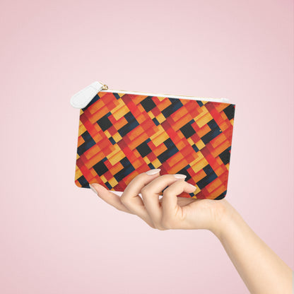 Colorful Retro Patchwork Mini Clutch Bag, Boho Chic Purse, Festival Accessory, Gift for Her, Everyday Essentials