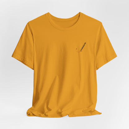 John Wick Bloody Quote Tee, Pencil Graphic T-Shirt, Movie Lover Gift, Action Movie Fan Shirt