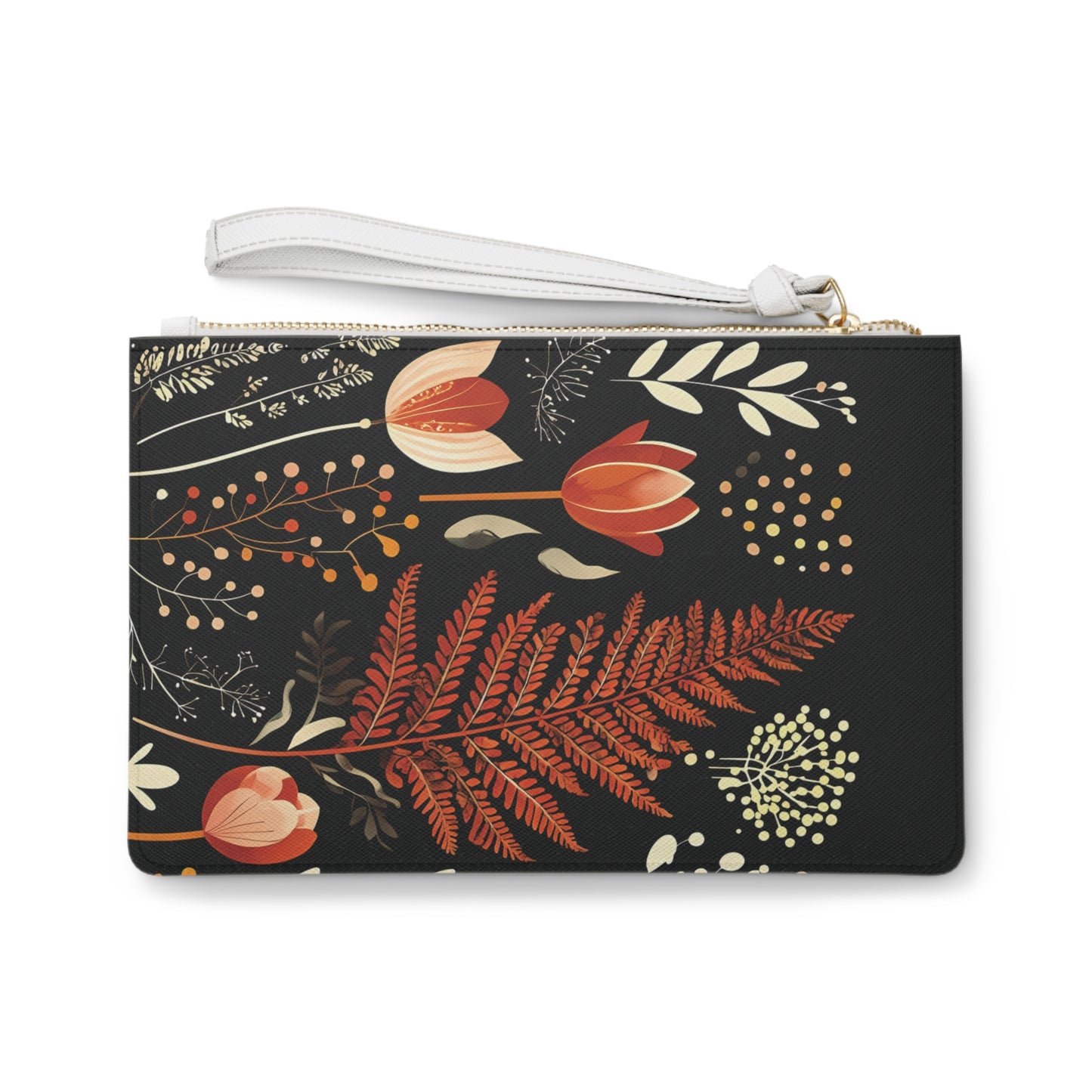 Floral Print Clutch Bag - Elegant Wristlet for Every Occasion