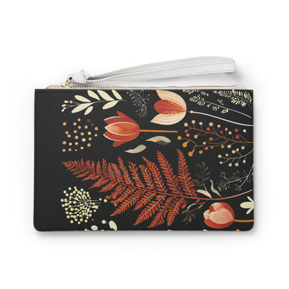 Floral Print Clutch Bag - Elegant Wristlet for Every Occasion