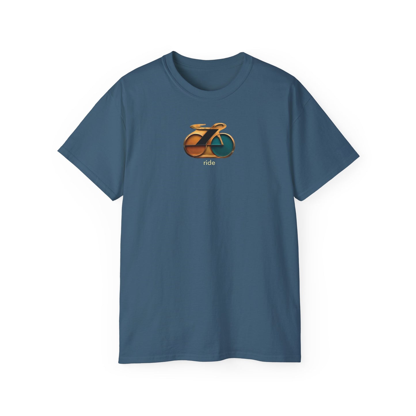 Retro Bike Enamel Pin Tee, Bicycle Enthusiast Shirt, Ride Cycling T-Shirt, Unisex Cotton Top, Retro Vibes Shirt