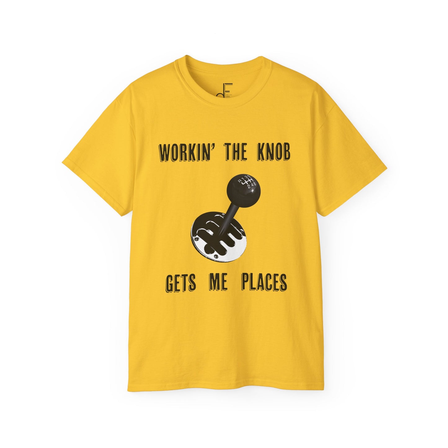 Stick Shift Tee, Car Lover Shirt, Funny Automotive Top, Distressed Gear Pattern, Manual Transmission Apparel