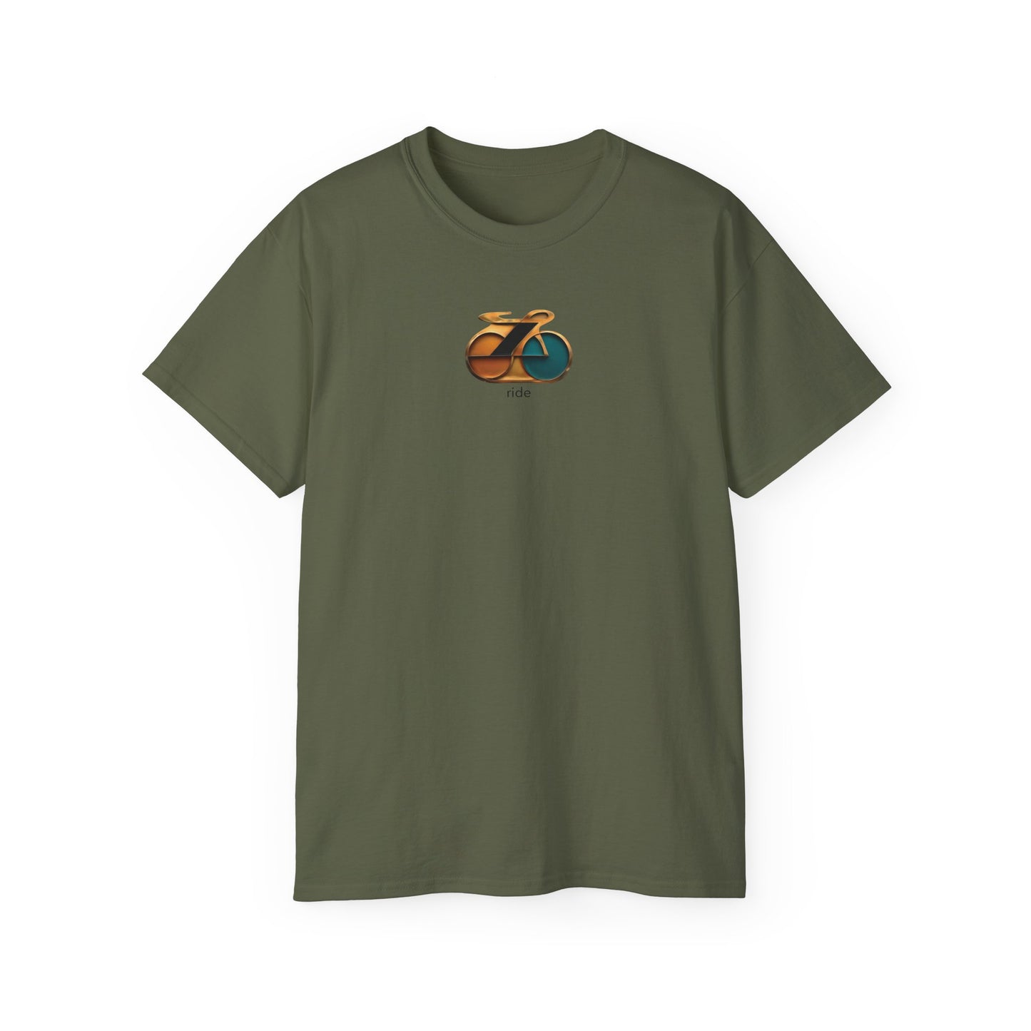 Retro Bike Enamel Pin Tee, Bicycle Enthusiast Shirt, Ride Cycling T-Shirt, Unisex Cotton Top, Retro Vibes Shirt