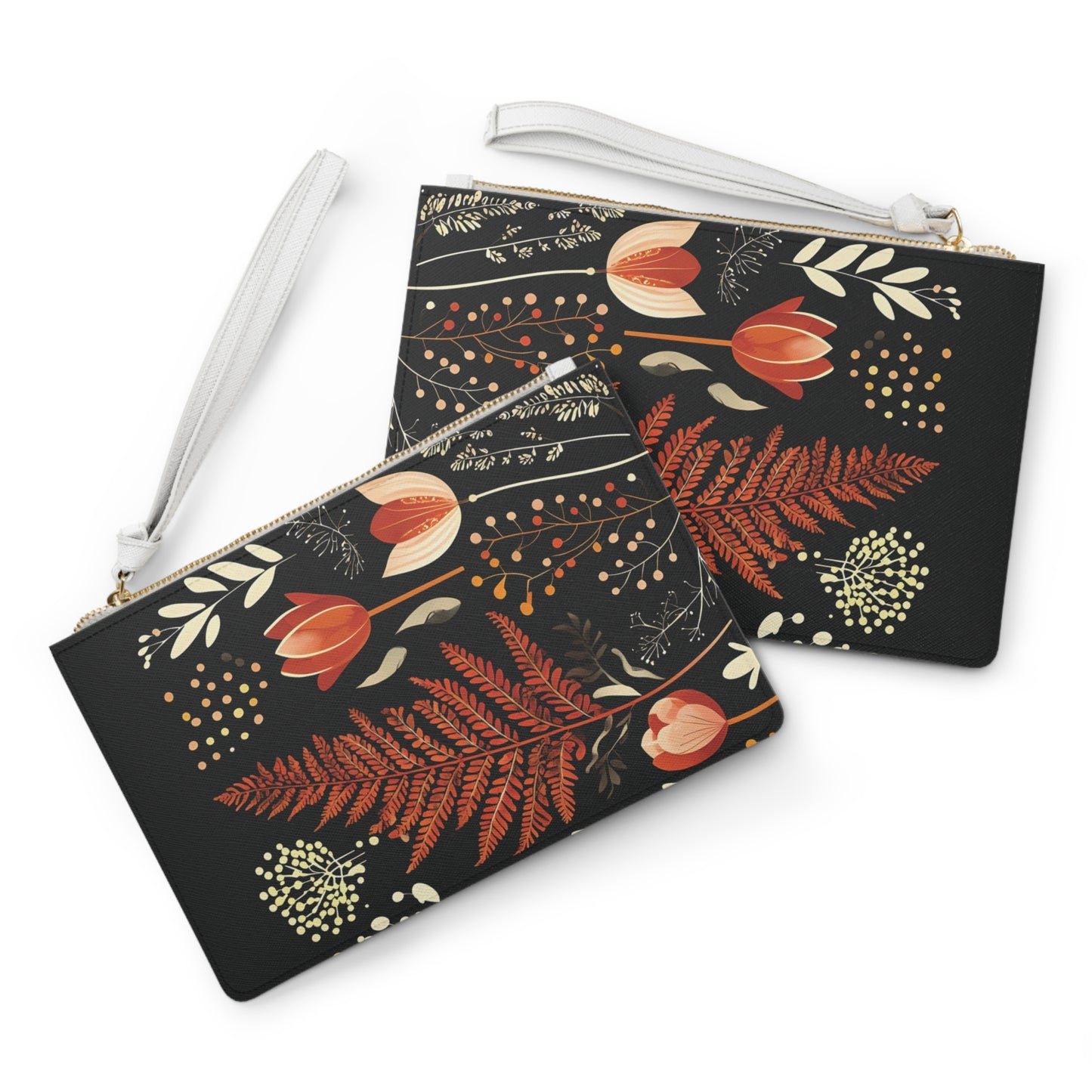 Floral Print Clutch Bag - Elegant Wristlet for Every Occasion