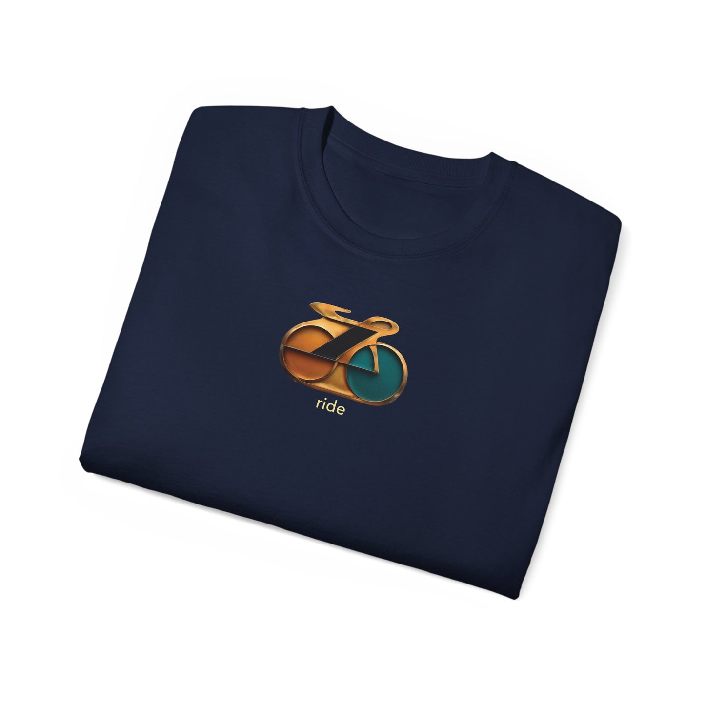 Retro Bike Enamel Pin Tee, Bicycle Enthusiast Shirt, Ride Cycling T-Shirt, Unisex Cotton Top, Retro Vibes Shirt