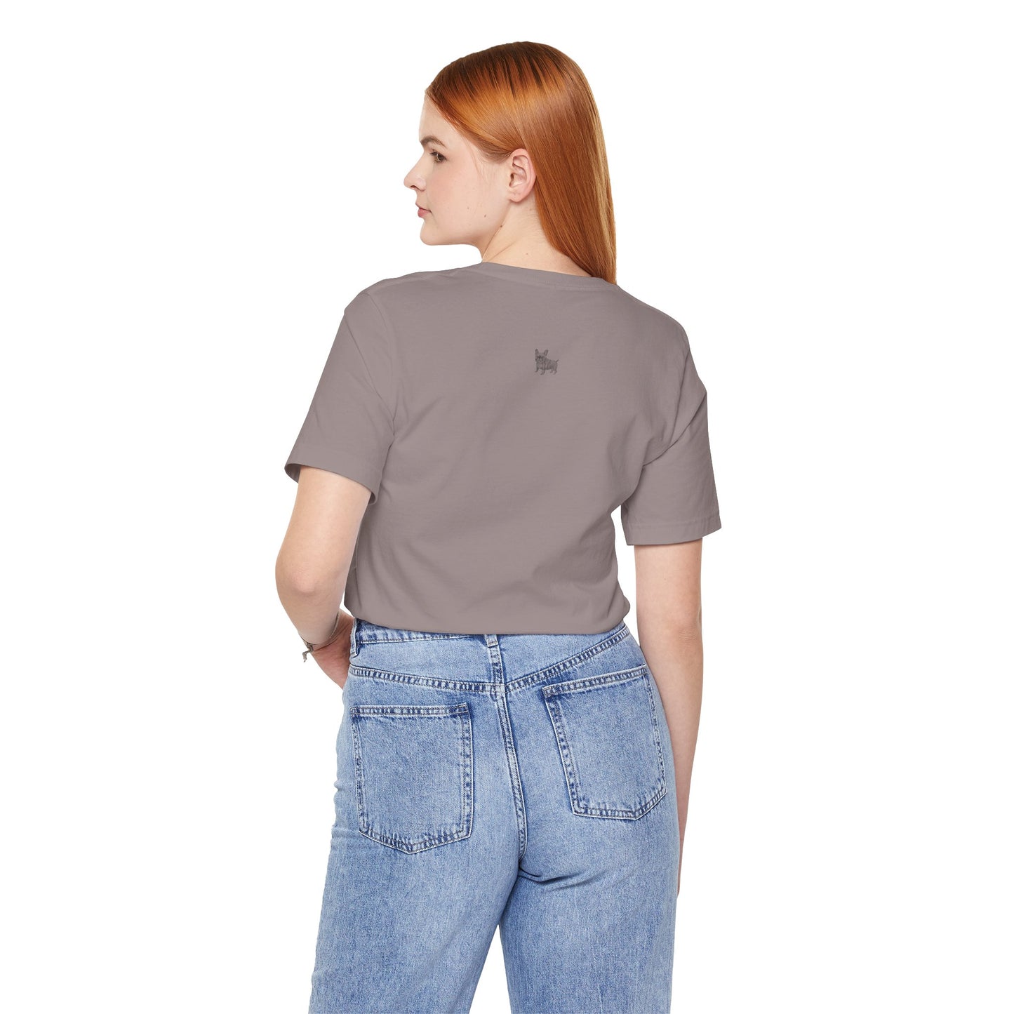 Cute French Bulldog Graphic Tee - Unisex Jersey Short Sleeve Shirt