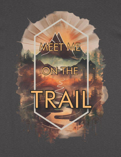 Mountain Adventure T-Shirt, Hiking Tee, Wanderlust Shirt, Forest Trails Top, Outdoor Nature Clothing