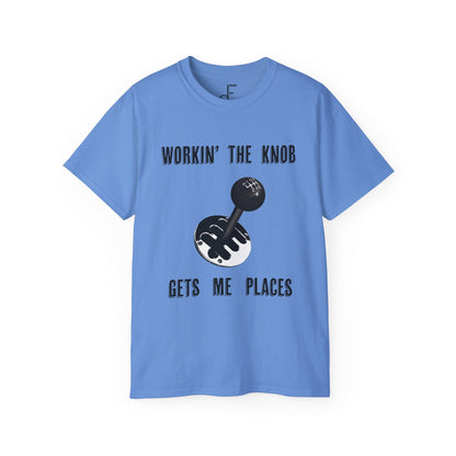 Stick Shift Tee, Car Lover Shirt, Funny Automotive Top, Distressed Gear Pattern, Manual Transmission Apparel