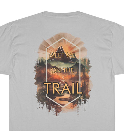 Mountain Adventure T-Shirt, Hiking Tee, Wanderlust Shirt, Forest Trails Top, Outdoor Nature Clothing